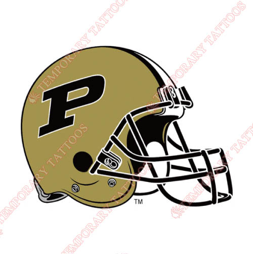Purdue Boilermakers Customize Temporary Tattoos Stickers NO.5964